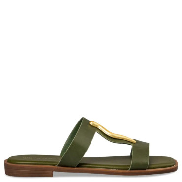 Women Flat Sandals Envie E96-19050-48 GREEN