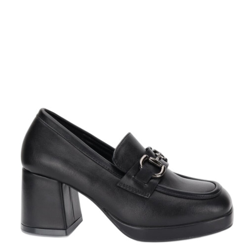 Women Heel Loafers Alta Moda DQR8208 BLACK
