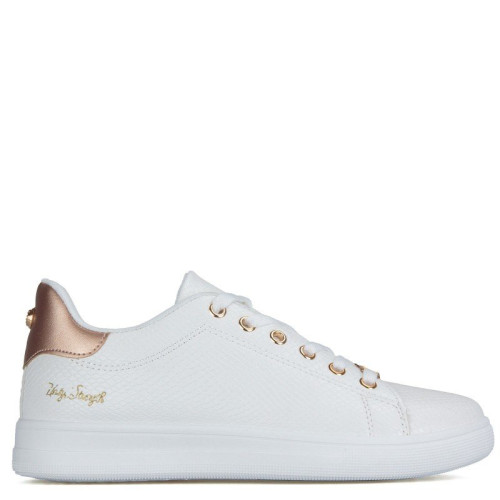 Women Sneakers OX-2528 WHITE-GOLD